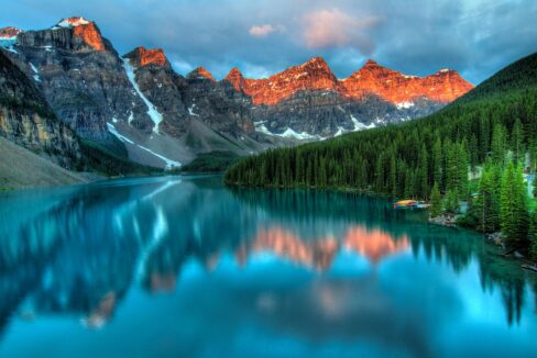 cabin life in banff